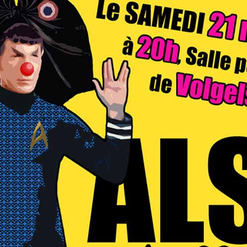 Affiche de l'Alsacomdie 4me dition