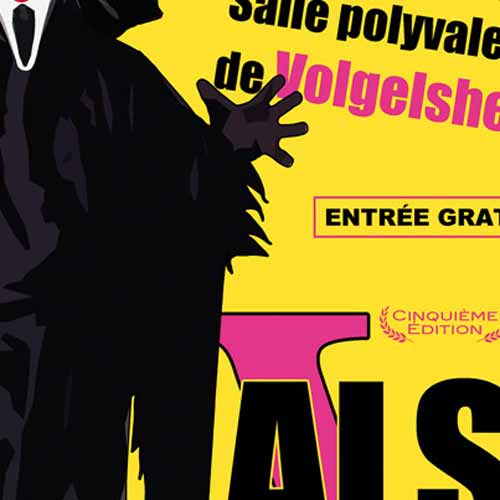 Affiche de l'Alsacomdie 5me dition