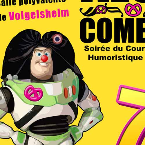 Affiche de l'Alsacomdie 7me dition