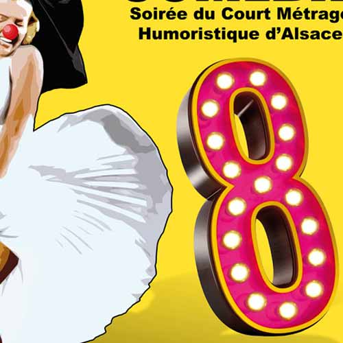 Affiche de l'Alsacomdie 8me dition
