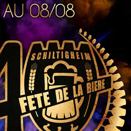 Affiche de la Fte de la Bire de Schiltigheim 2022