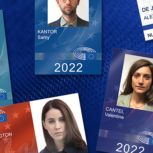 Badges pour la srie ''Parlement''