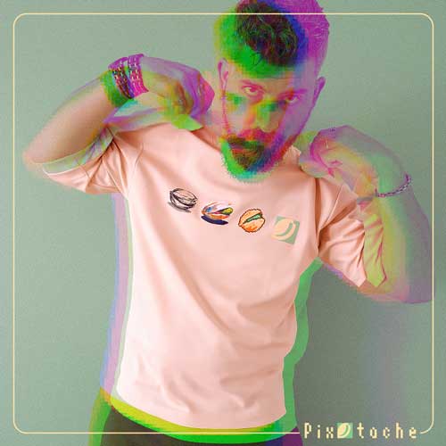 T-shirt Pix'tache